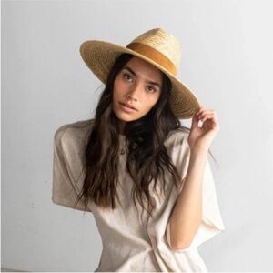 GIGI PIP Isla Straw Fedora Hat